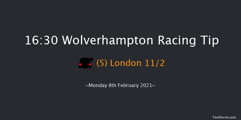 Bombardier All Weather 'Hands And Heels' Series Apprentice Handicap Wolverhampton 16:30 Handicap (Class 6) 7f Mon 1st Feb 2021