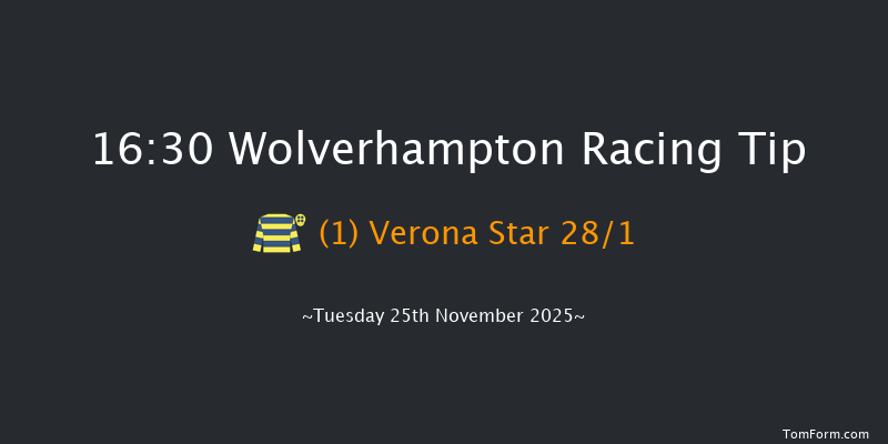 Wolverhampton 16-30 (Class 6) 8f Mon 24th Nov 2025