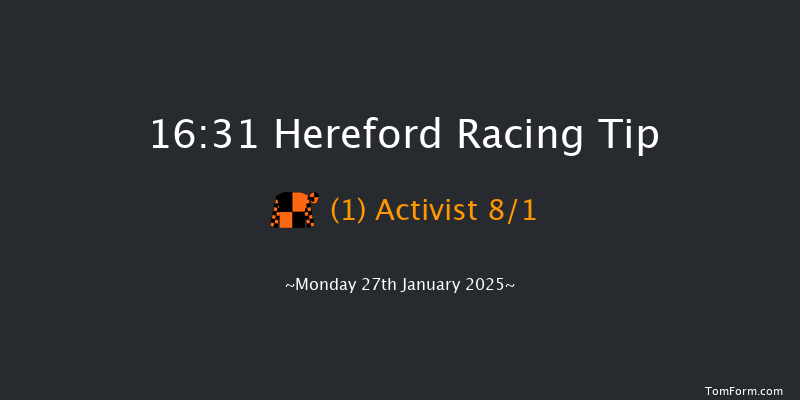 Hereford  16:31 Handicap Hurdle (Class 5) 22f Wed 15th Jan 2025
