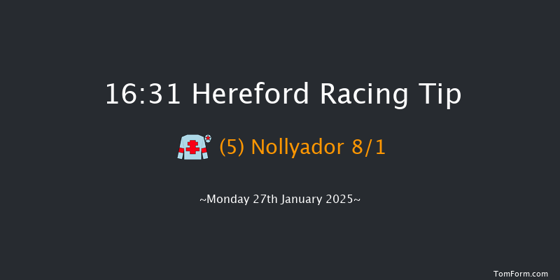 Hereford  16:31 Handicap Hurdle (Class 5) 22f Wed 15th Jan 2025
