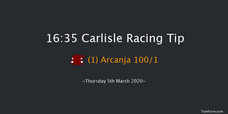 Watch Racing Tv Now Novices' Hurdle Carlisle 16:35 Maiden Hurdle (Class 4) 17f Mon 17th Feb 2020