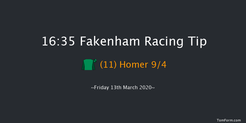 Country Food Trust Fakenham Silver Cup Handicap Hurdle Fakenham 16:35 Handicap Hurdle (Class 3) 16f Fri 14th Feb 2020