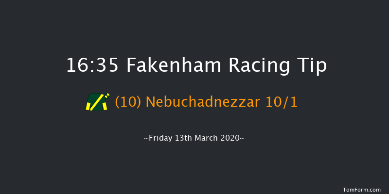 Country Food Trust Fakenham Silver Cup Handicap Hurdle Fakenham 16:35 Handicap Hurdle (Class 3) 16f Fri 14th Feb 2020