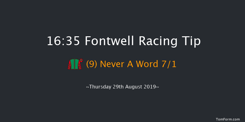 Fontwell 16:35 Handicap Hurdle (Class 5) 18f Thu 22nd Aug 2019
