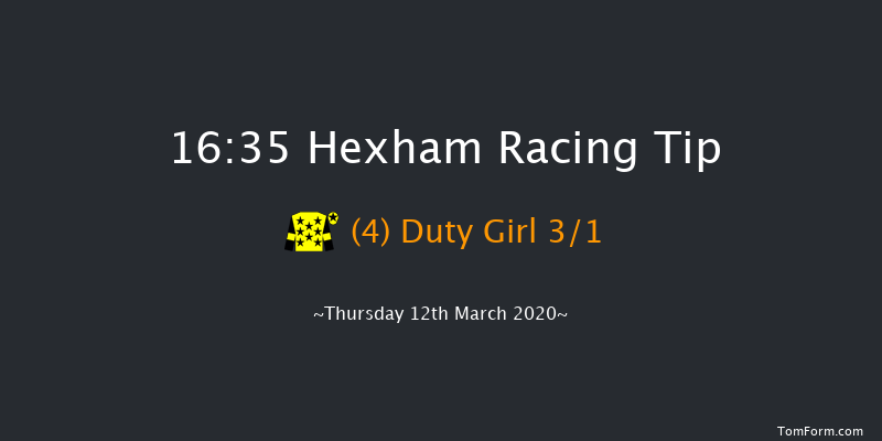 Hexham Racecourse Holiday Home & Caravan Park Handicap Hurdle Hexham 16:35 Handicap Hurdle (Class 5) 23f Wed 11th Dec 2019