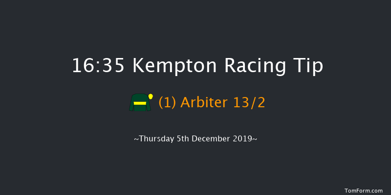 Kempton 16:35 Maiden (Class 5) 7f Wed 4th Dec 2019