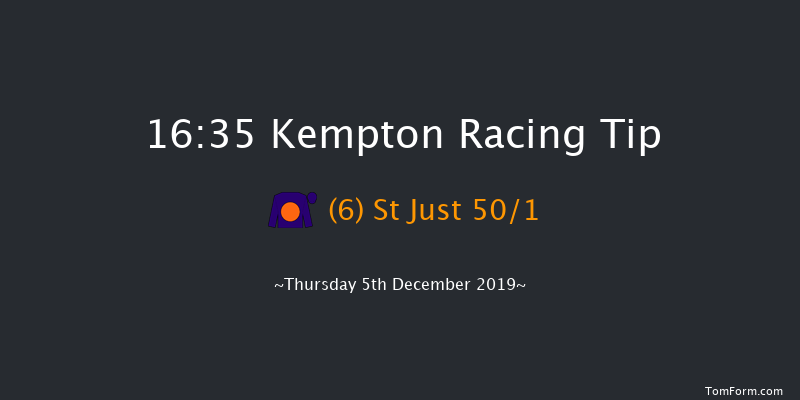 Kempton 16:35 Maiden (Class 5) 7f Wed 4th Dec 2019