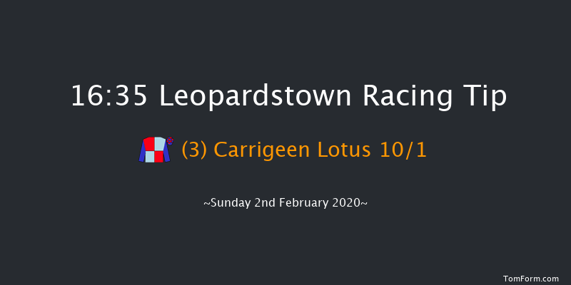 Leopardstown 16:35 NH Flat Race 16f Sat 1st Feb 2020