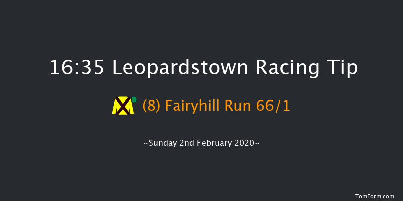 Leopardstown 16:35 NH Flat Race 16f Sat 1st Feb 2020