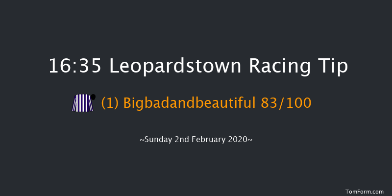 Leopardstown 16:35 NH Flat Race 16f Sat 1st Feb 2020