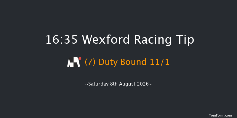 Wexford 16-35 25f Fri 7th Aug 2026