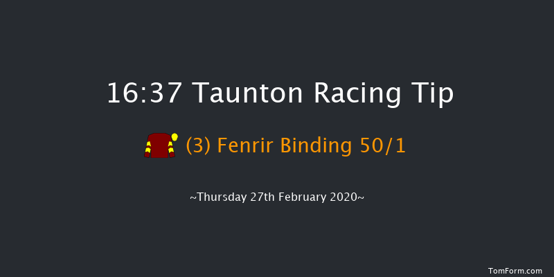 Thatchers Cider Handicap Hurdle Taunton 16:37 Handicap Hurdle (Class 5) 19f Sun 2nd Feb 2020