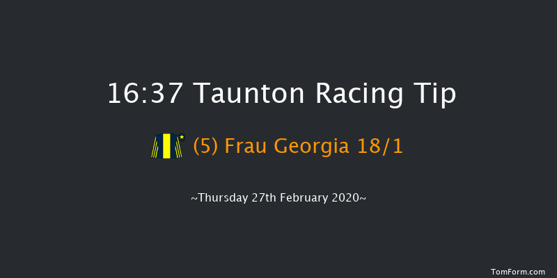 Thatchers Cider Handicap Hurdle Taunton 16:37 Handicap Hurdle (Class 5) 19f Sun 2nd Feb 2020