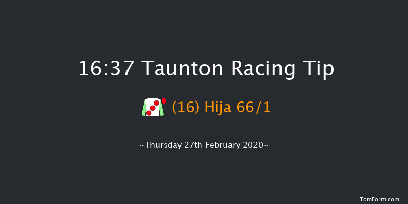 Thatchers Cider Handicap Hurdle Taunton 16:37 Handicap Hurdle (Class 5) 19f Sun 2nd Feb 2020