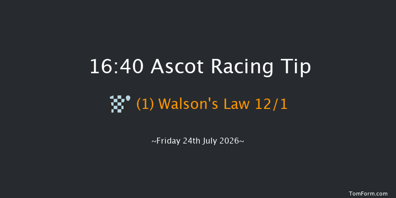 Ascot 16-40 (Class 4) 7f Sun 12th Jul 2026