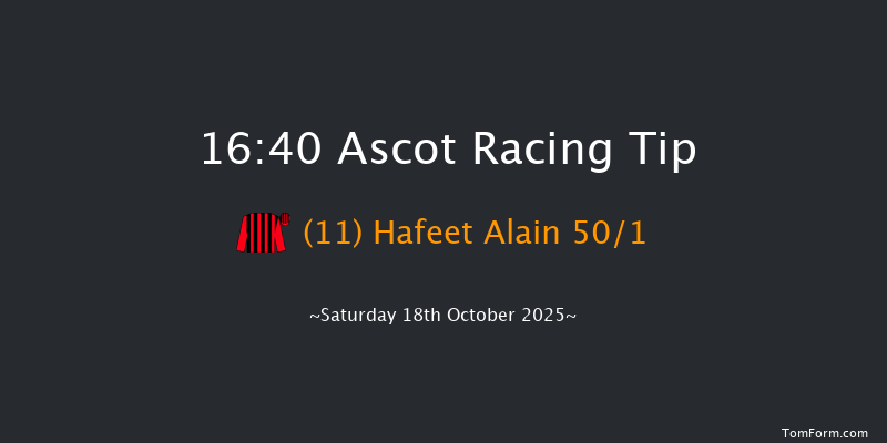Ascot 16-40 (Class 2) 8f Sat 4th Oct 2025