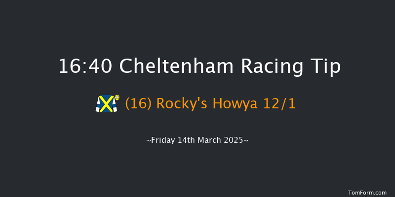 Cheltenham  16:40 Hunter Chase (Class 2) 26f Thu 13th Mar 2025