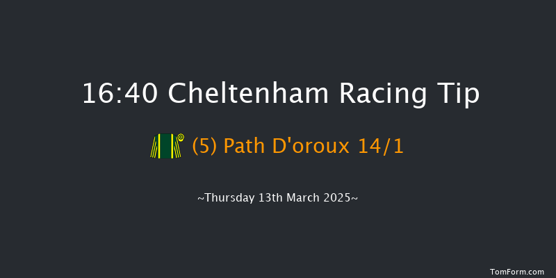 Cheltenham  16:40 Handicap Chase (Class 1) 21f Wed 12th Mar 2025