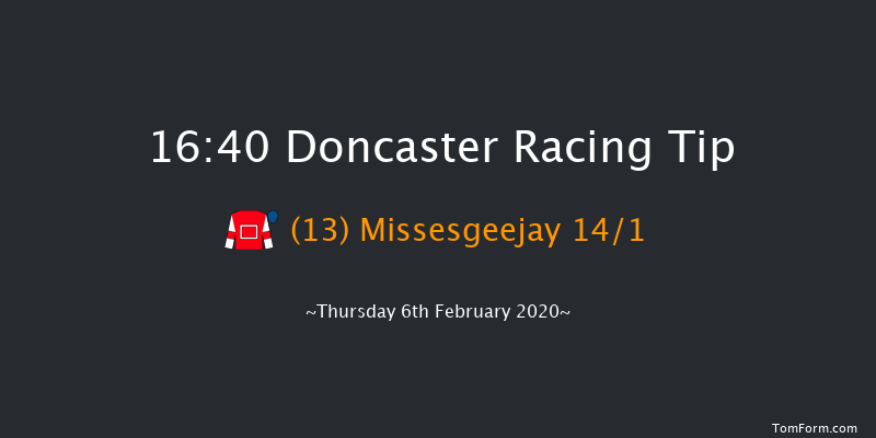 Doncaster 16:40 Handicap Hurdle (Class 5) 17f Sat 25th Jan 2020