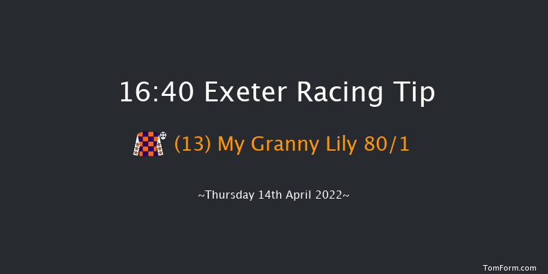 Exeter 16:40 Maiden Hurdle (Class 4) 17f Tue 5th Apr 2022