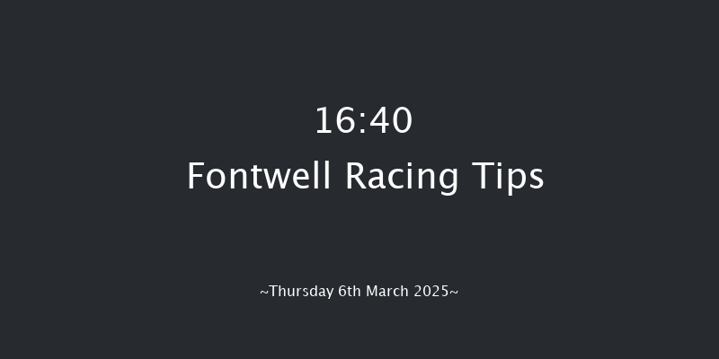 Fontwell  16:40 NH Flat Race (Class 5) 18f Sun 23rd Feb 2025