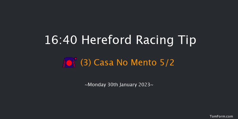 Hereford 16:40 NH Flat Race (Class 5) 16f Mon 16th Jan 2023