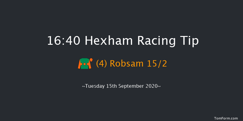 Visit Hexham Racecourse Caravan Park Handicap Hurdle Hexham 16:40 Handicap Hurdle (Class 5) 23f Wed 2nd Sep 2020