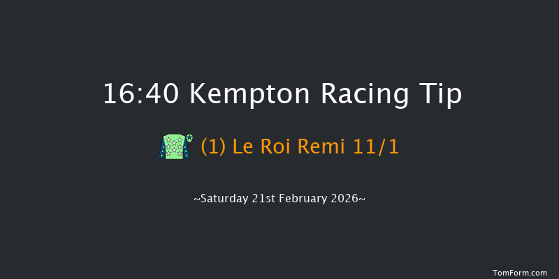 Kempton 16-40 (Class 3) 16f Wed 18th Feb 2026