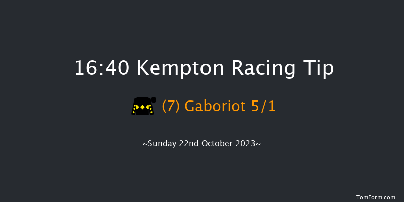Kempton 16:40 Handicap Chase (Class 4) 24f Wed 18th Oct 2023