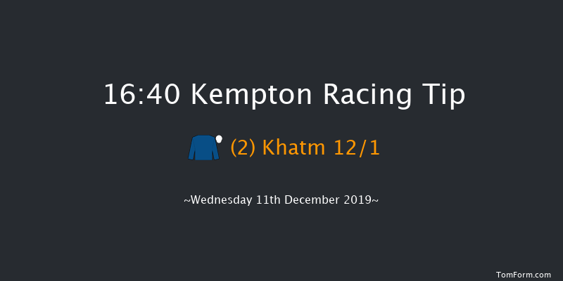 Kempton 16:40 Stakes (Class 5) 8f Thu 5th Dec 2019