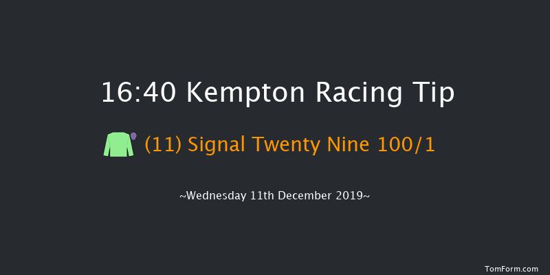 Kempton 16:40 Stakes (Class 5) 8f Thu 5th Dec 2019