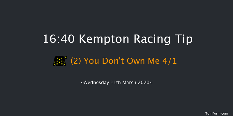 32Red Fillies' Handicap Kempton 16:40 Handicap (Class 5) 6f Mon 9th Mar 2020