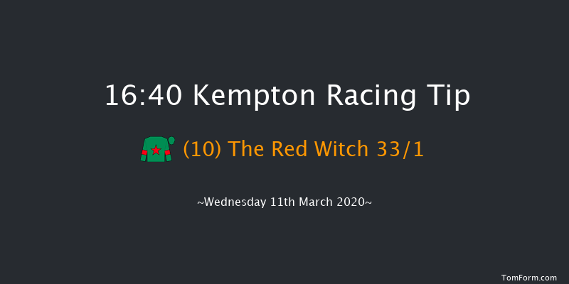 32Red Fillies' Handicap Kempton 16:40 Handicap (Class 5) 6f Mon 9th Mar 2020