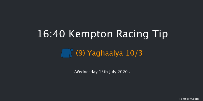 Unibet/British Stallion Studs EBF Fillies' Novice Stakes (Plus 10/GBB Race) Kempton 16:40 Stakes (Class 5) 6f Mon 13th Jul 2020