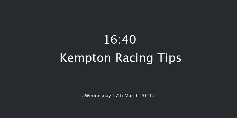 Wise Betting At racingtv.com Classified Stakes (Div 1) Kempton 16:40 Stakes (Class 6) 8f Wed 10th Mar 2021