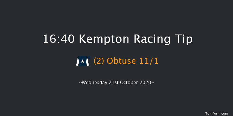 Unibet Extra Place Offers Every Day Nursery Kempton 16:40 Handicap (Class 6) 6f Tue 20th Oct 2020