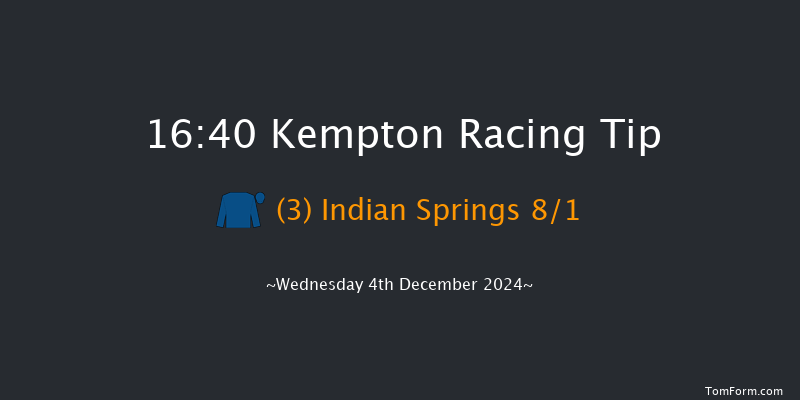 Kempton  16:40 Stakes (Class 5) 6f Mon 25th Nov 2024