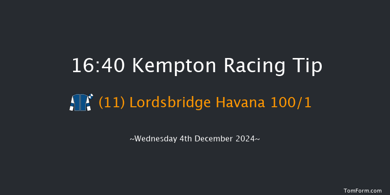 Kempton  16:40 Stakes (Class 5) 6f Mon 25th Nov 2024