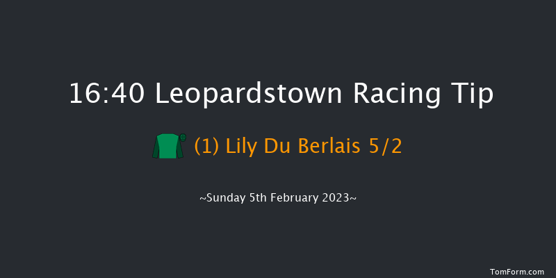 Leopardstown 16:40 NH Flat Race 16f Sat 4th Feb 2023
