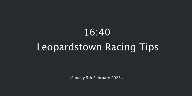 Leopardstown 16:40 NH Flat Race 16f Sat 4th Feb 2023