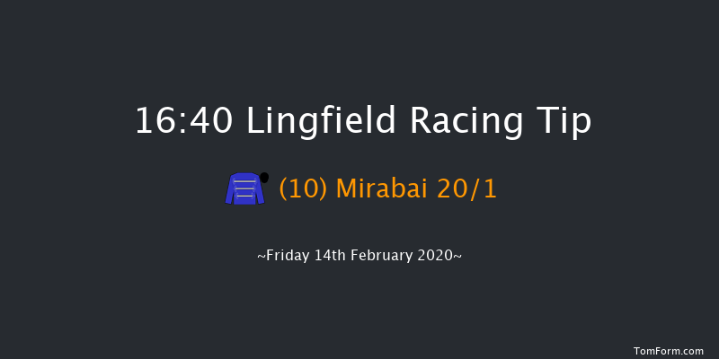 Heed Your Hunch At Betway Handicap Lingfield 16:40 Handicap (Class 6) 12f Sat 8th Feb 2020