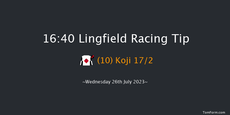 Lingfield 16:40 Stakes (Class 5) 5f Tue 18th Jul 2023