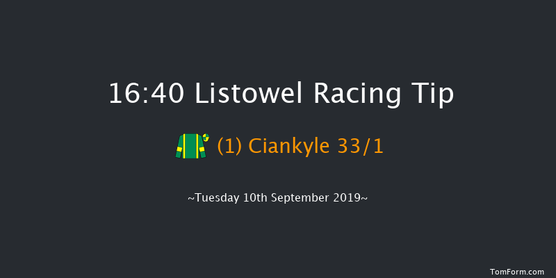 Listowel 16:40 Maiden Chase 17f Mon 9th Sep 2019