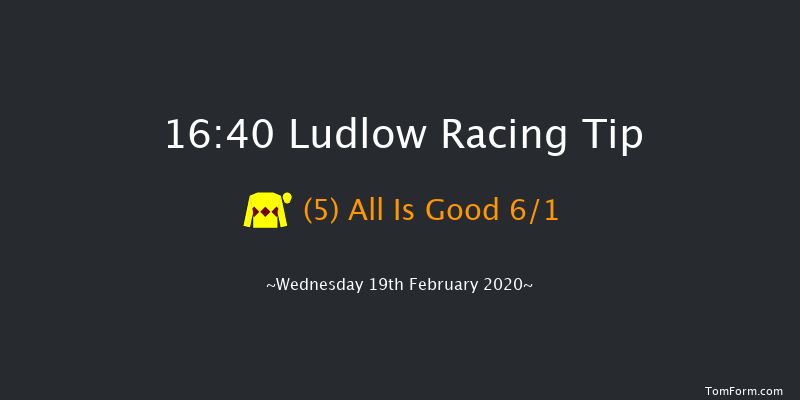 Fairway Cafe Novices' Handicap Chase Ludlow 16:40 Handicap Chase (Class 4) 16f Wed 5th Feb 2020
