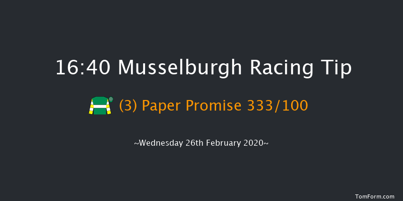 Watch Racing TV Now Mares' Handicap Hurdle Musselburgh 16:40 Handicap Hurdle (Class 4) 20f Tue 18th Feb 2020