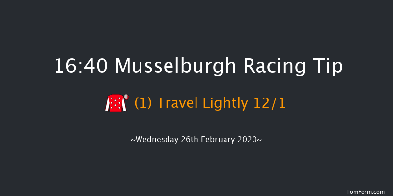 Watch Racing TV Now Mares' Handicap Hurdle Musselburgh 16:40 Handicap Hurdle (Class 4) 20f Tue 18th Feb 2020