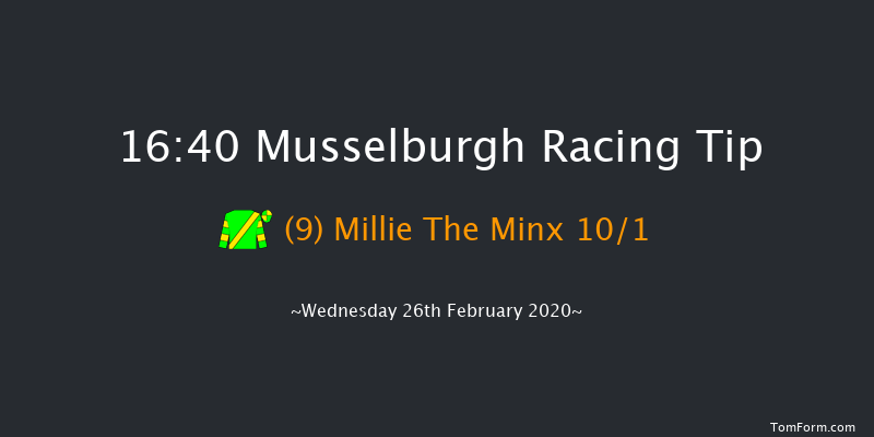 Watch Racing TV Now Mares' Handicap Hurdle Musselburgh 16:40 Handicap Hurdle (Class 4) 20f Tue 18th Feb 2020