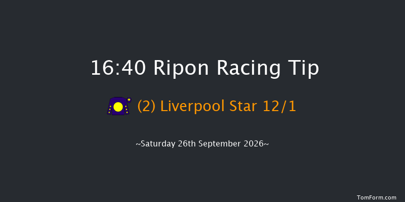 Ripon 16-40 (Class 6) 6f Tue 1st Sep 2026