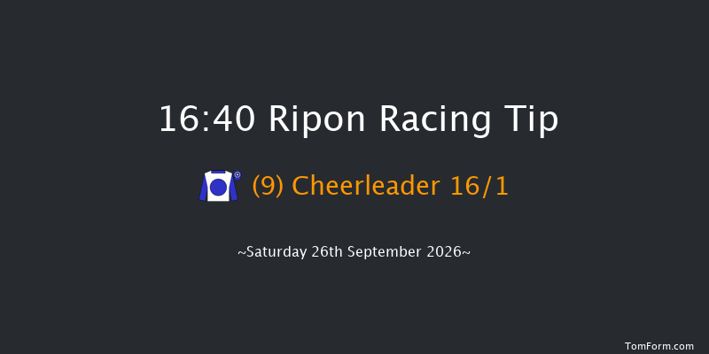 Ripon 16-40 (Class 6) 6f Tue 1st Sep 2026