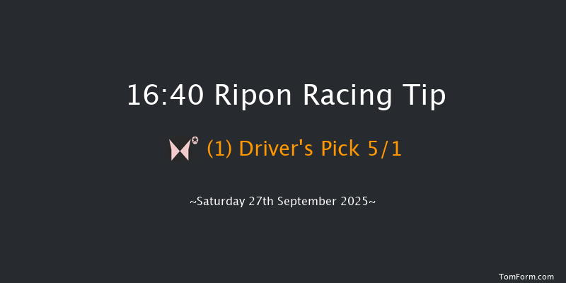 Ripon 16-40 (Class 5) 12f Tue 26th Aug 2025